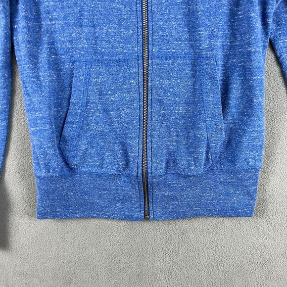 Nike Hoodie Womens Extra Small Blue NSW Gym Vintage Full Zip Sweatshirt - Picture 3 of 9